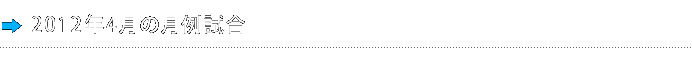 2012年4月の月例試合